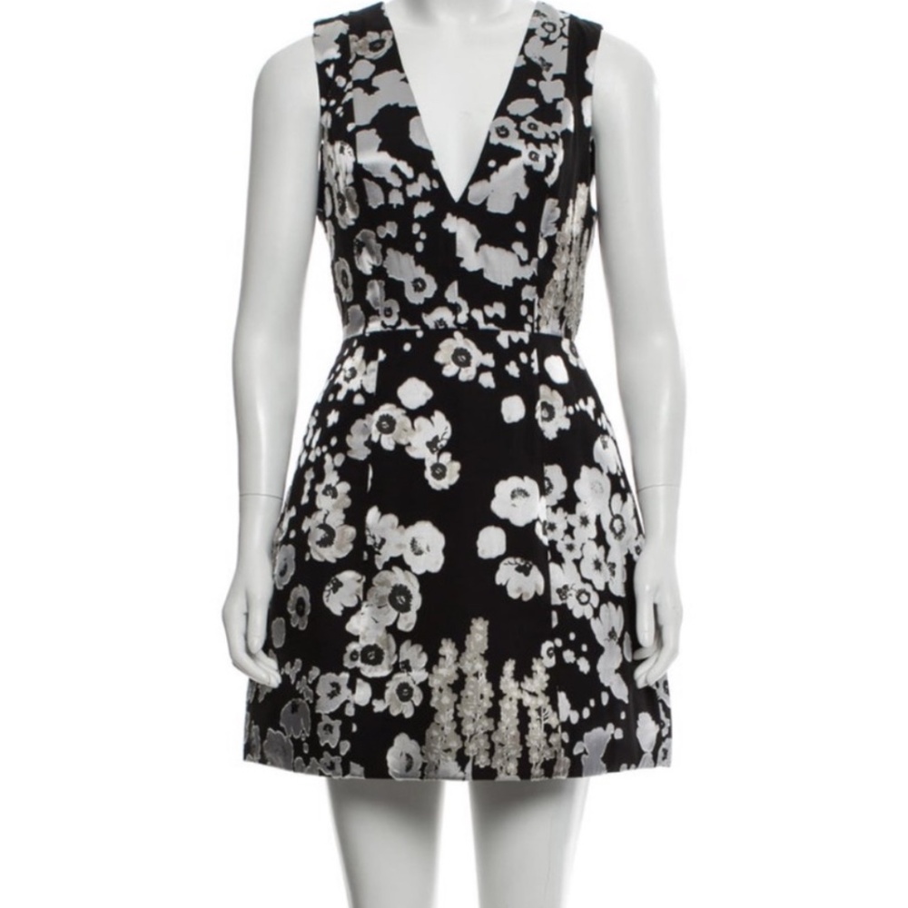 Alice + Olivia Patty metallic dress